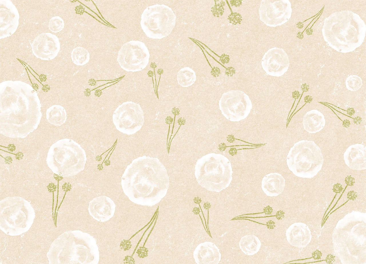 soft blush-to-green gradient accent coordinated with page greens